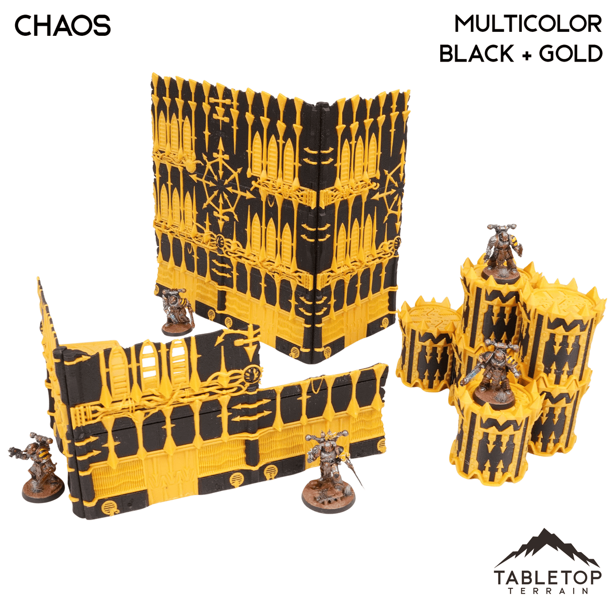 Foldable Multicolor WTC Compatible Terrain