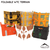 Foldable Multicolor WTC Compatible Terrain