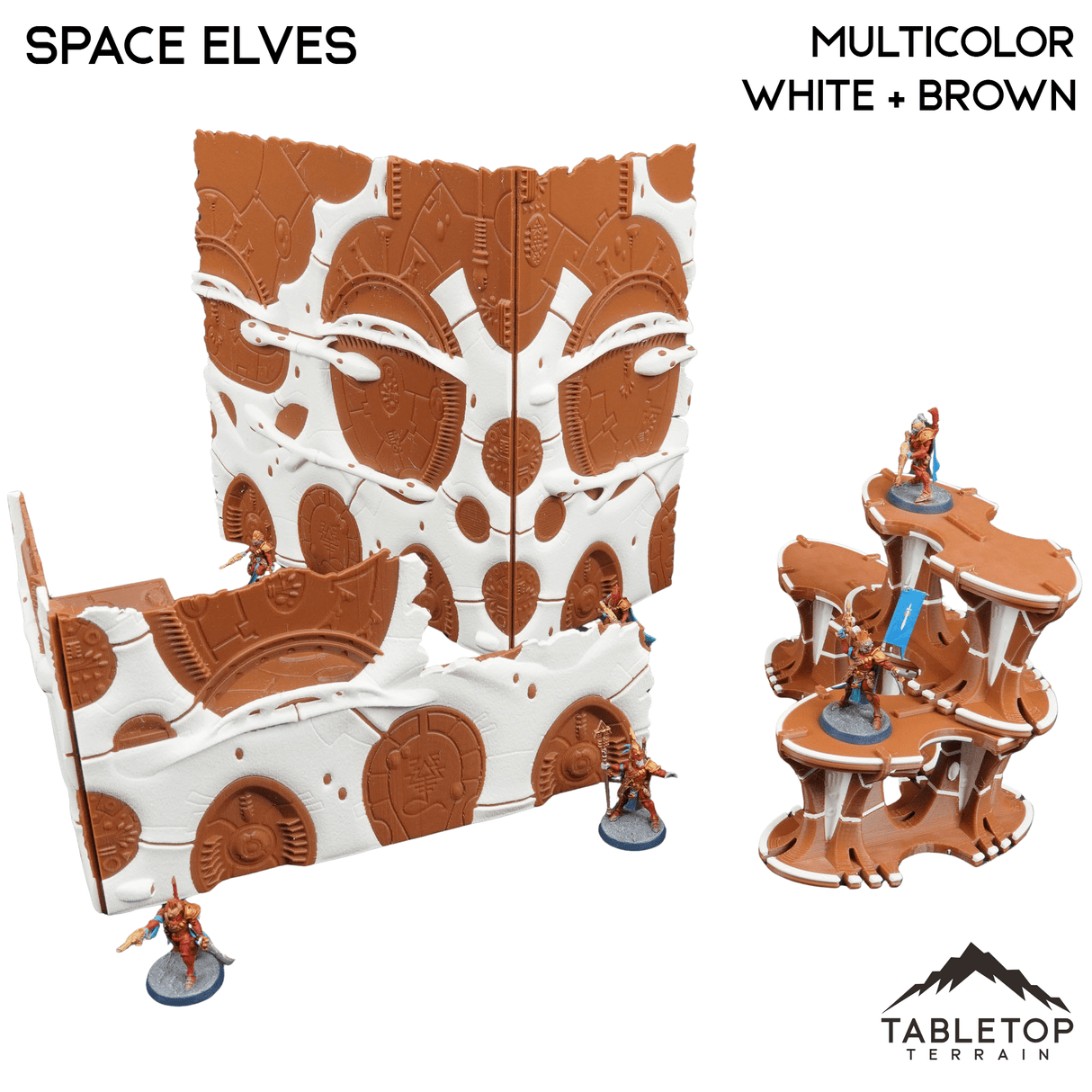 Foldable Multicolor WTC Compatible Terrain