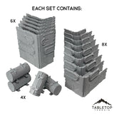 Foldable Multicolor WTC Compatible Terrain