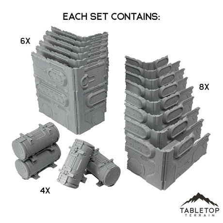 Foldable Multicolor WTC Compatible Terrain