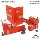 Foldable Multicolor WTC Compatible Terrain