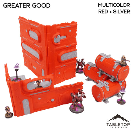 Foldable Multicolor WTC Compatible Terrain
