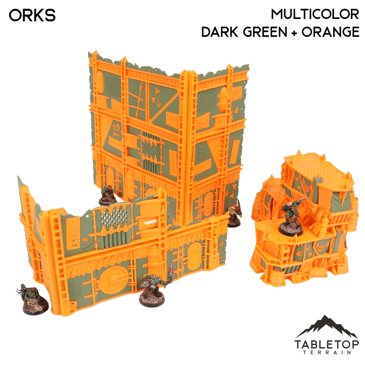 Foldable Multicolor WTC Compatible Terrain