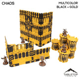 Foldable Multicolor WTC Compatible Terrain