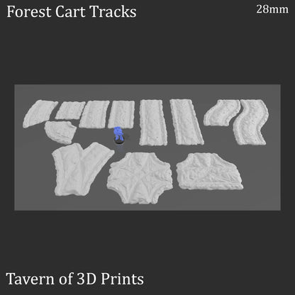 Forest Cart Tracks - Fantasy Scatter Terrain