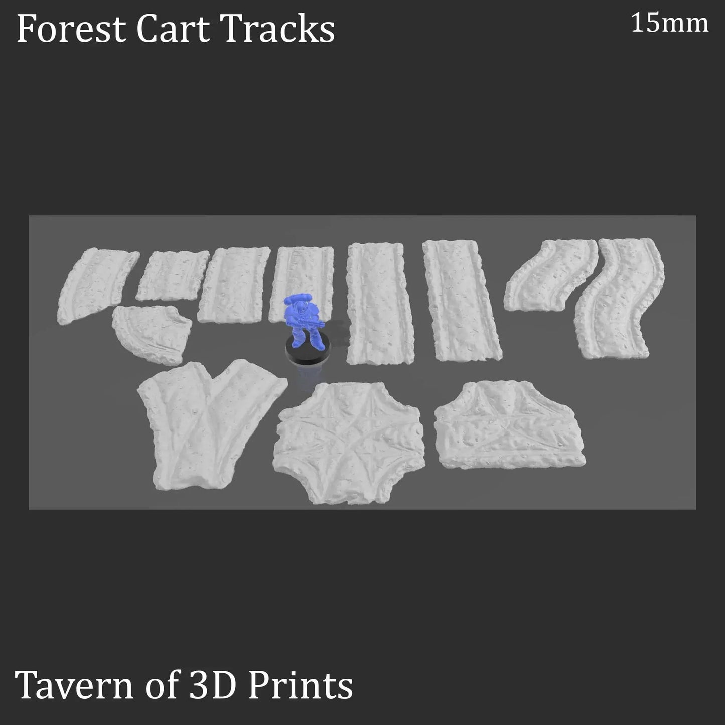 Forest Cart Tracks - Fantasy Scatter Terrain