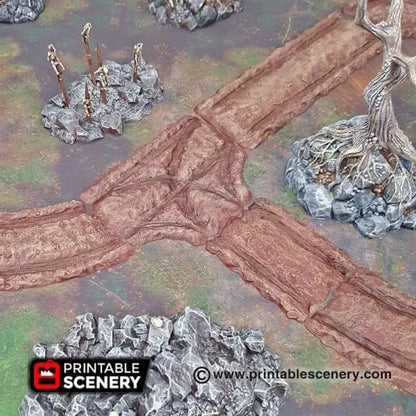 Forest Cart Tracks - Fantasy Scatter Terrain