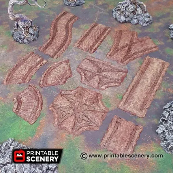 Forest Cart Tracks - Fantasy Scatter Terrain