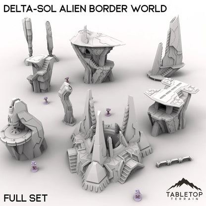 Delta-sol Alien Border World