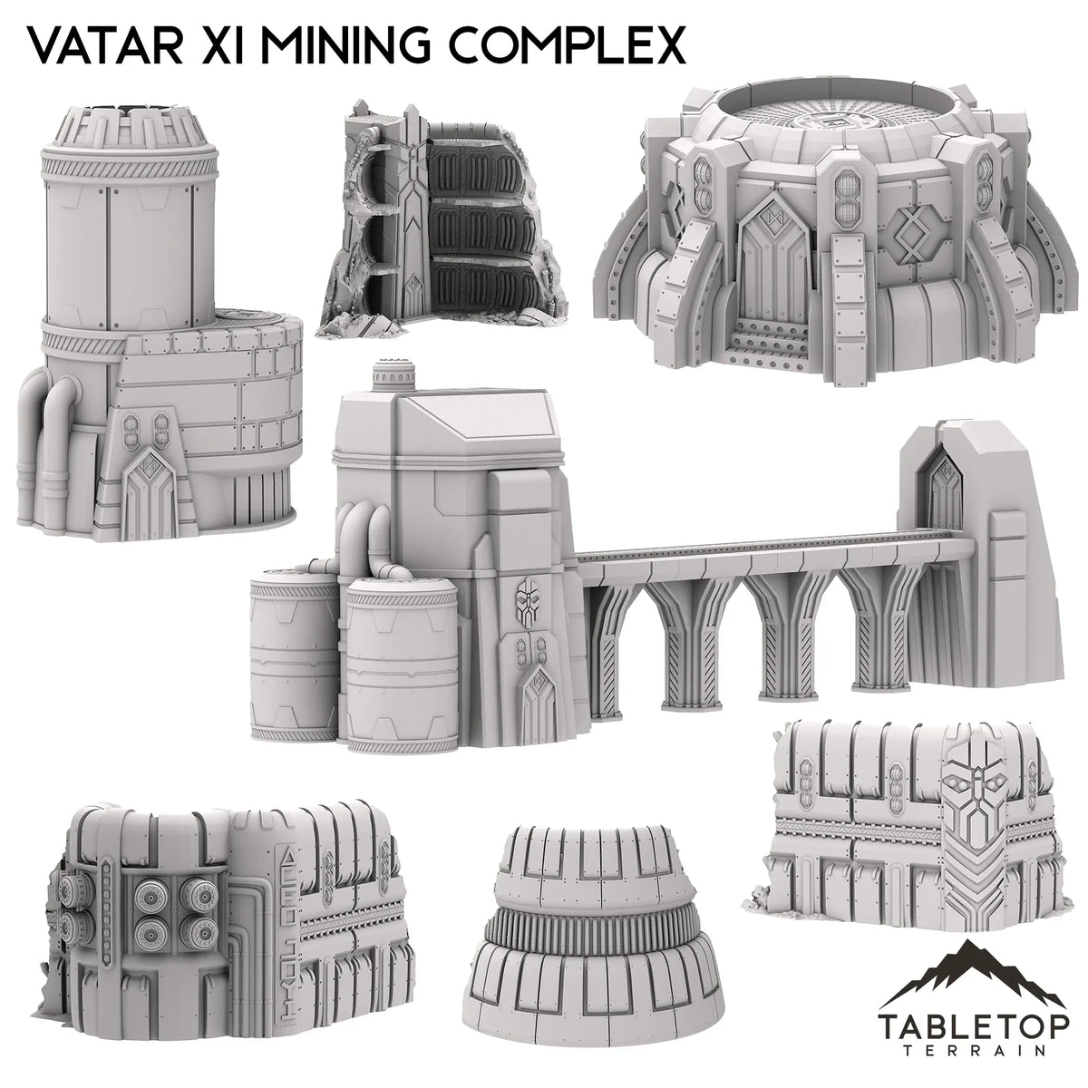 Vatar XI Mining Complex - Space Dwarf Terrain