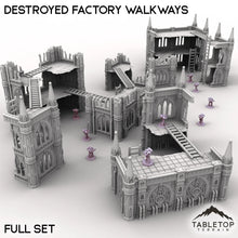 Destroyed Factory Walkways