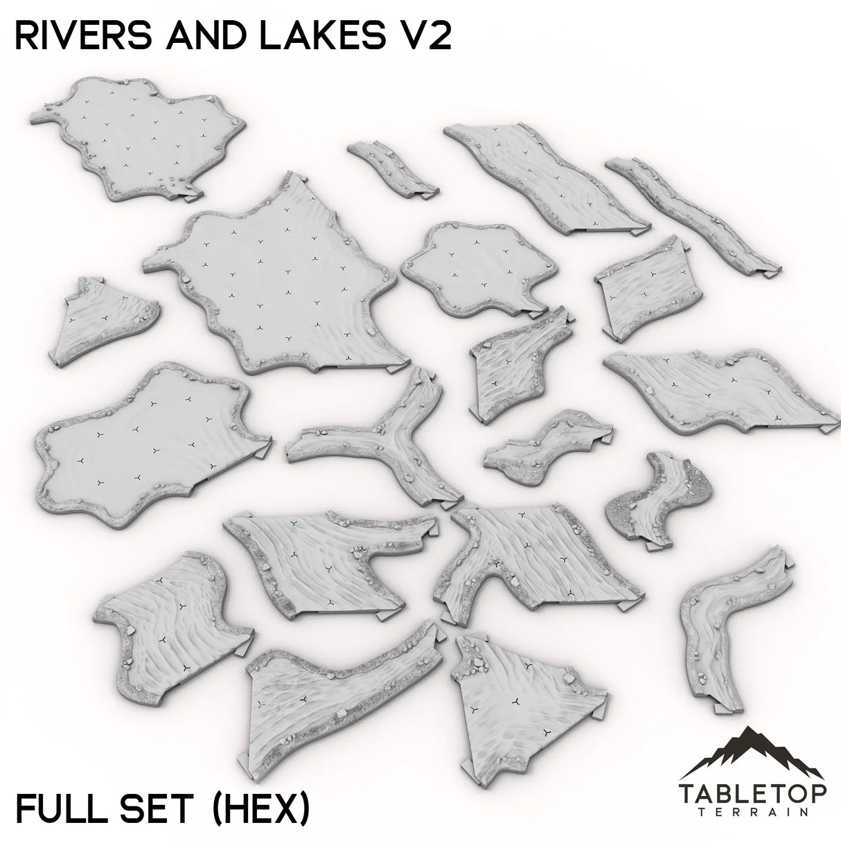 HEXTECH Rivers and Lakes v2 - 6mm