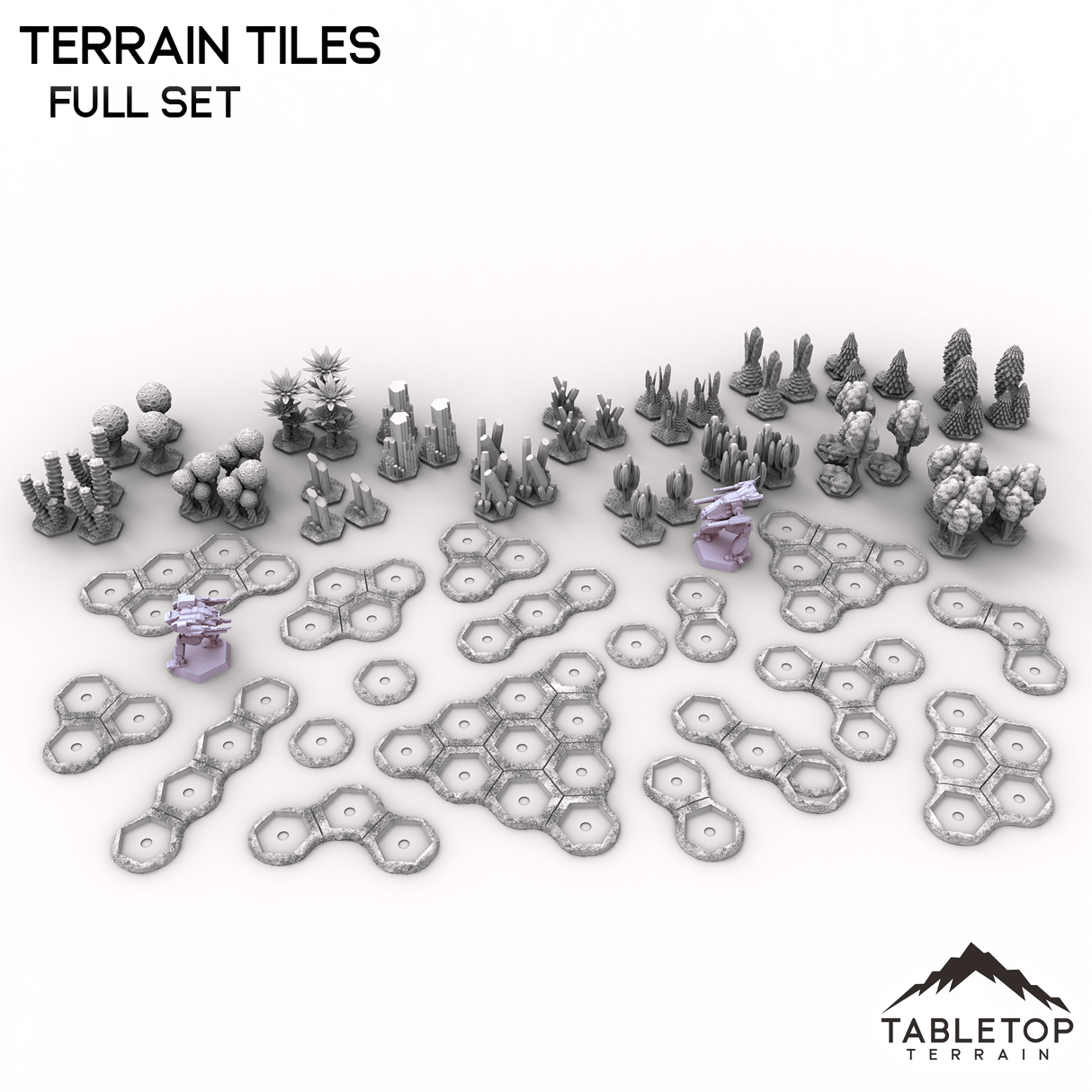 HEXTECH Terrain Tiles - 6mm