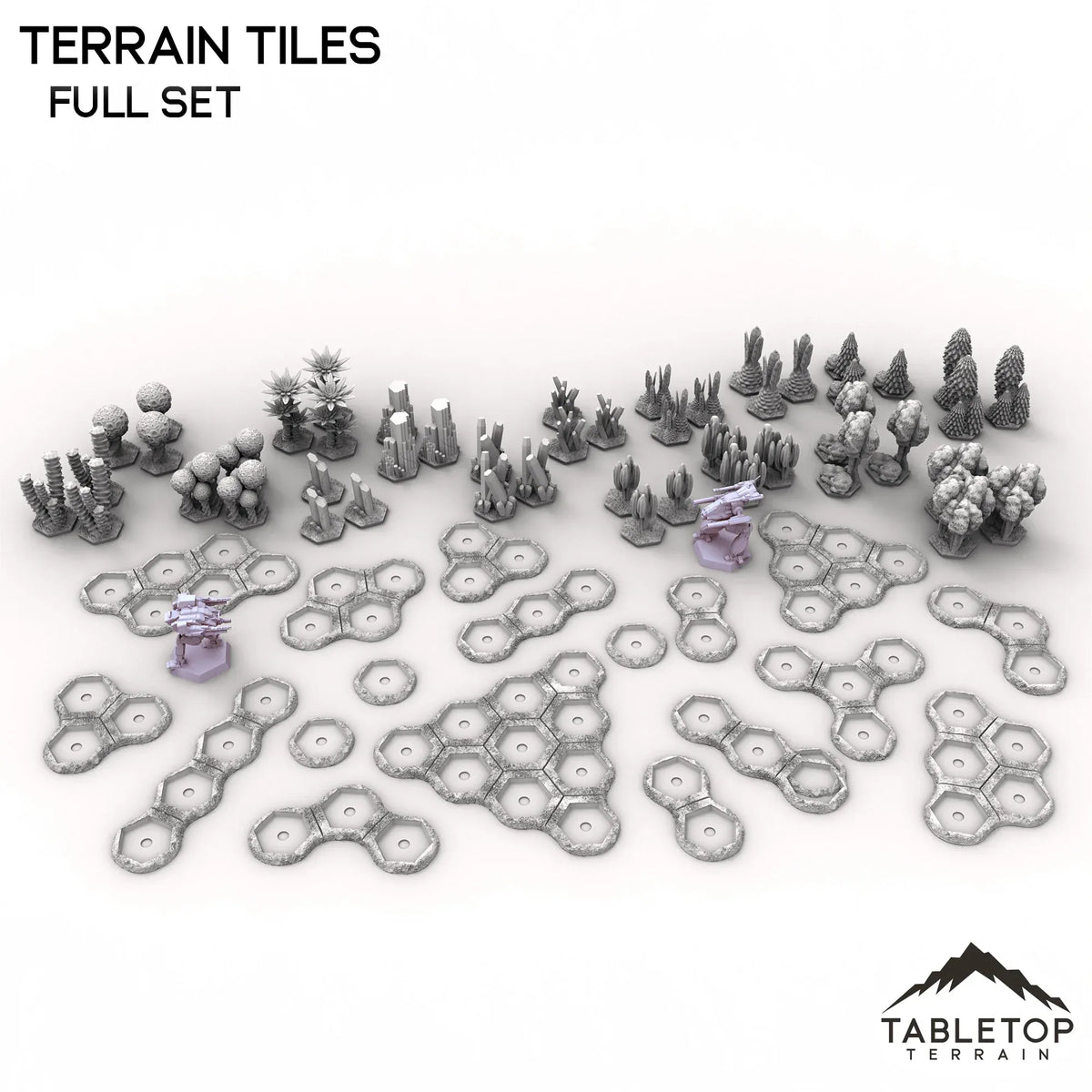 HEXTECH Terrain Tiles - 6mm
