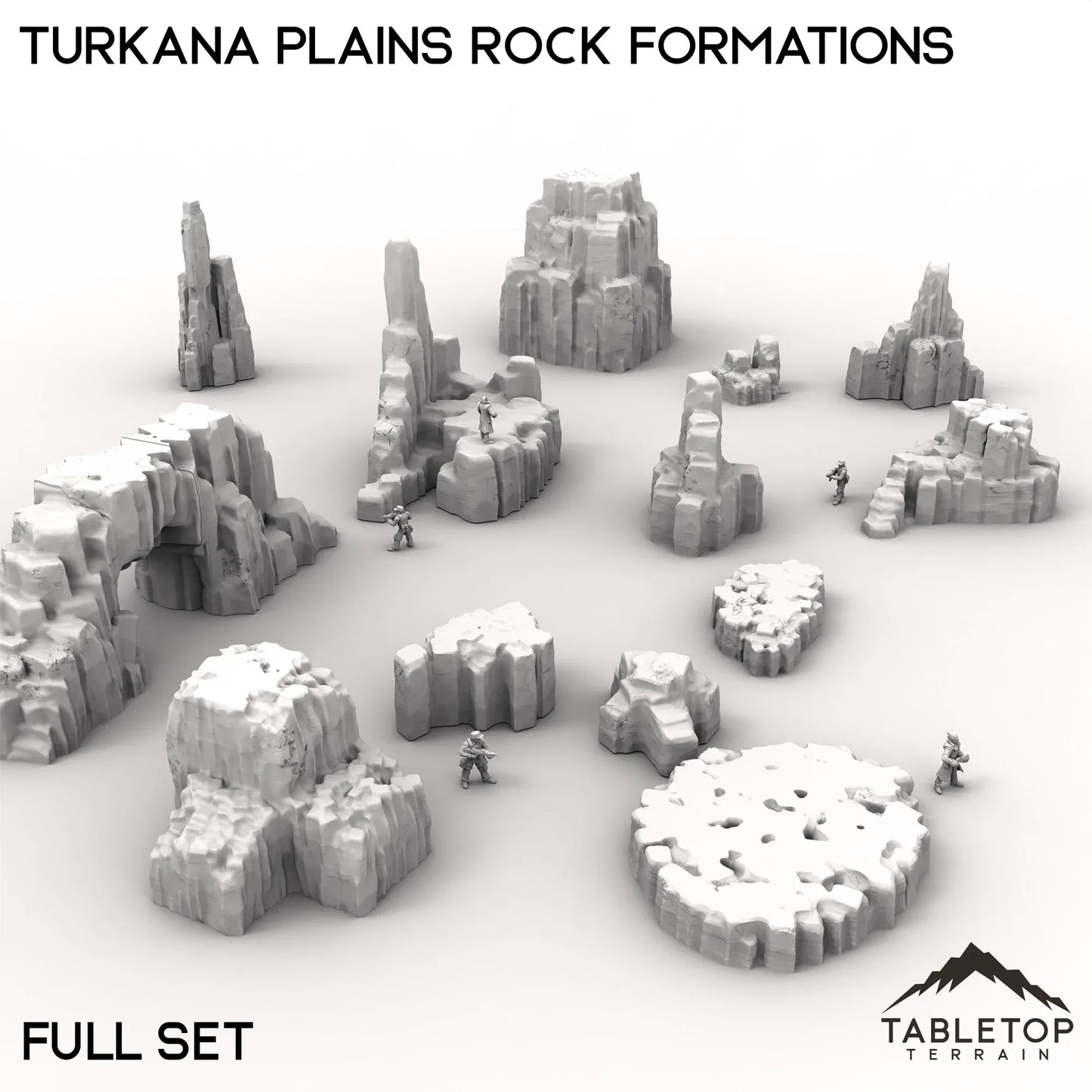 Turkana Plains Rock Formations