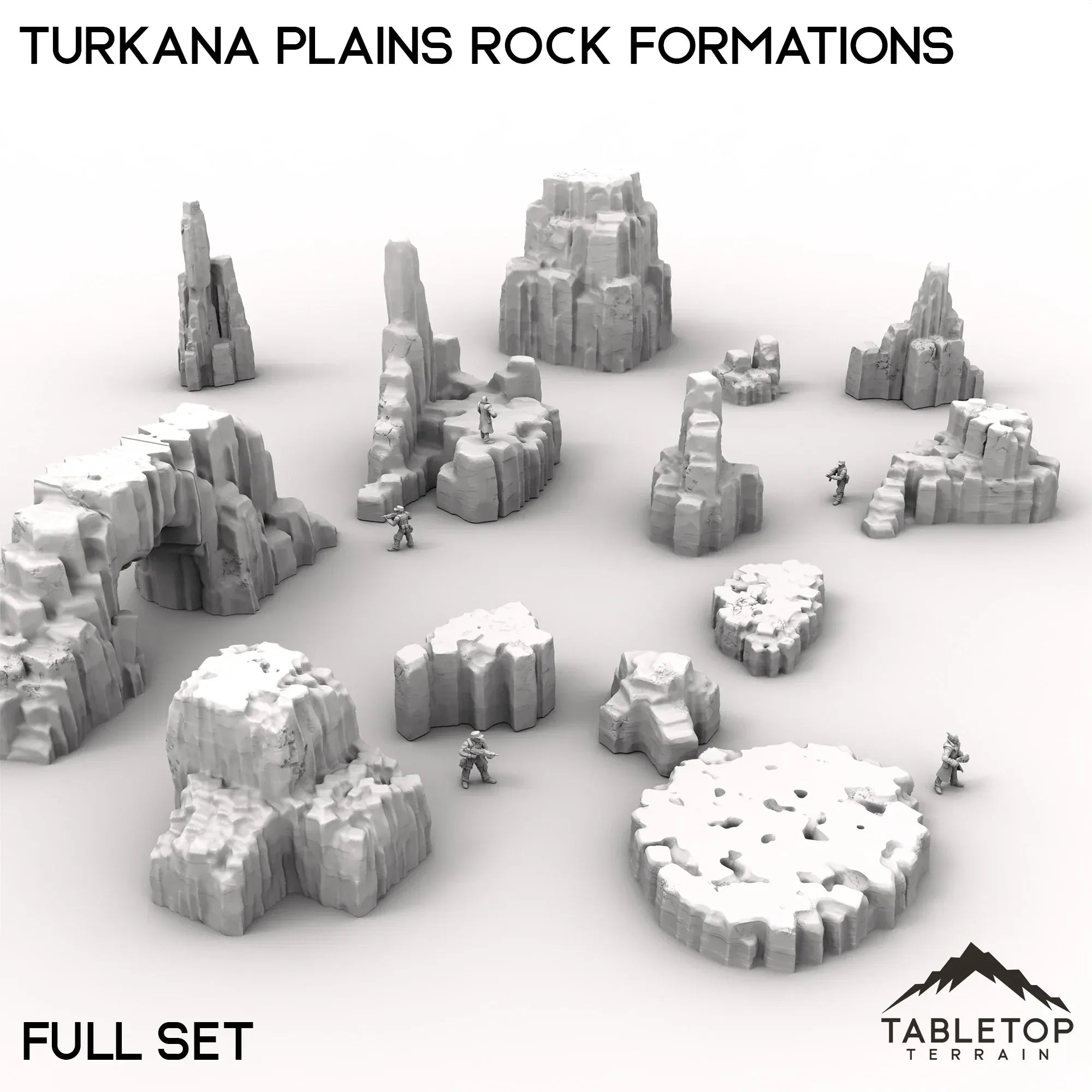 Turkana Plains Rock Formations