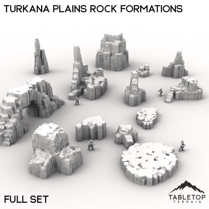 Turkana Plains Rock Formations