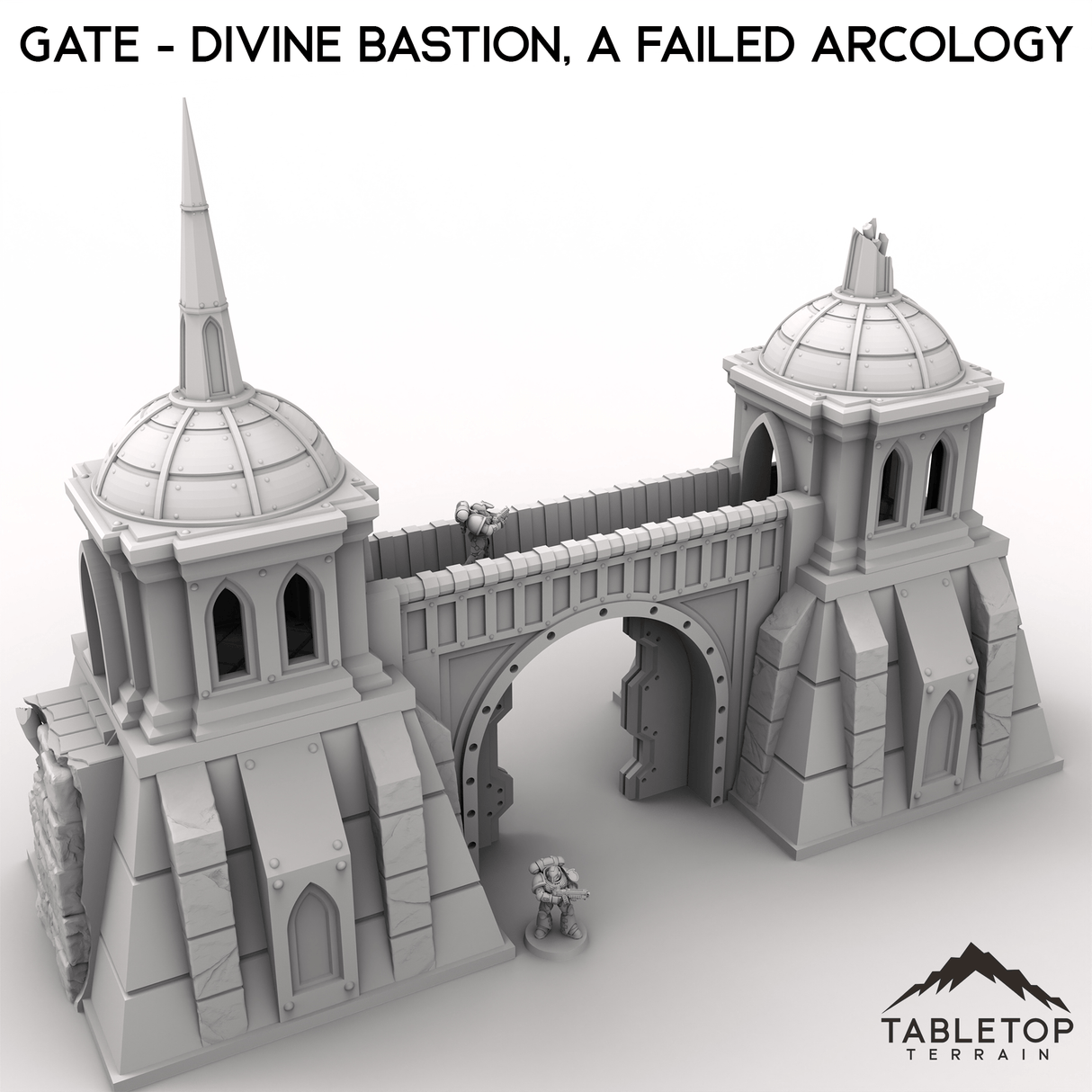 Gate - Divine Bastion, a Failed Arcology