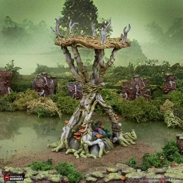 Gloamwood Tower - The Gloaming Swamp