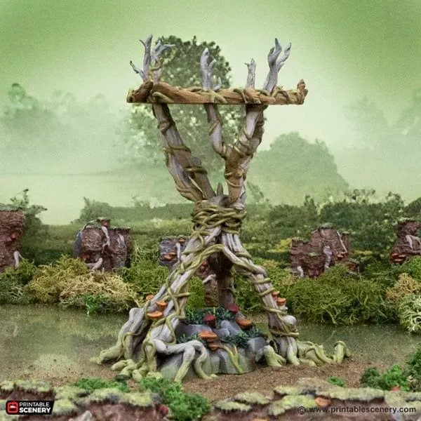 Gloamwood Tower - The Gloaming Swamp