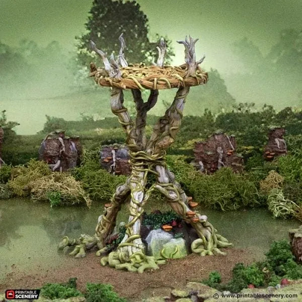 Gloamwood Tower - The Gloaming Swamp