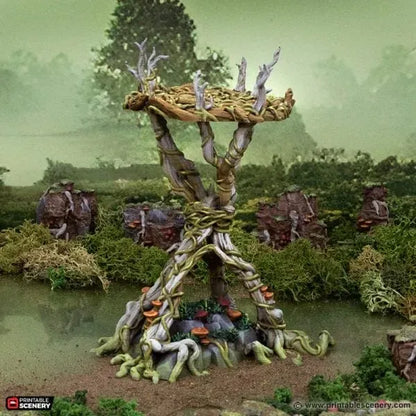 Gloamwood Tower - The Gloaming Swamp