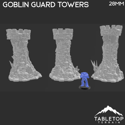 Goblin Guard Towers - Fantasy Terrain