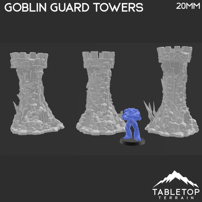 Goblin Guard Towers - Fantasy Terrain