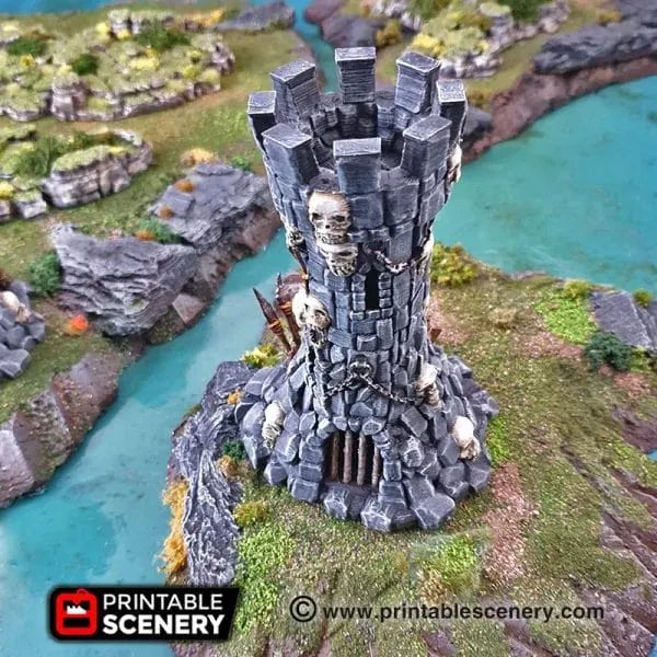 Goblin Guard Towers - Fantasy Terrain