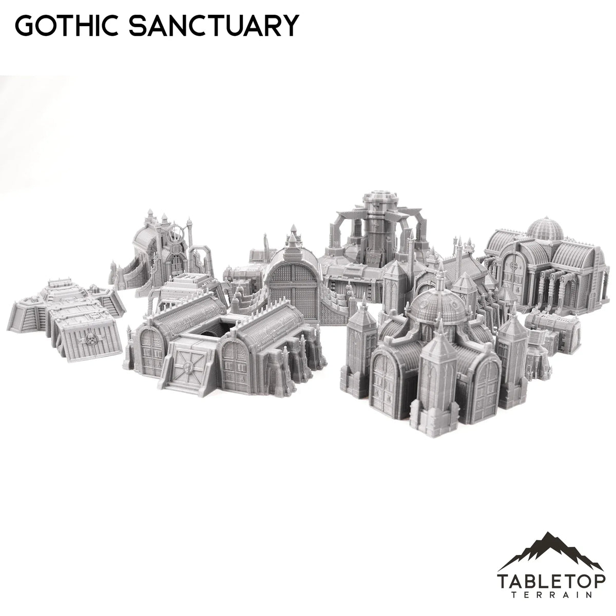 Gothic Sanctuary 8mm Small Scale Terrain Pack