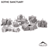 Gothic Sanctuary 8mm Small Scale Terrain Pack