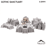 Gothic Sanctuary 8mm Small Scale Terrain Pack