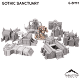 Gothic Sanctuary 8mm Small Scale Terrain Pack