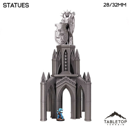Gothic Statues - Augusta, The Holy City