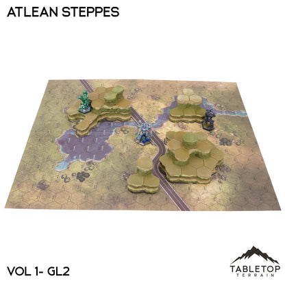 Grasslands #2 Compatible Map Hill Sets - Atlean Steppes
