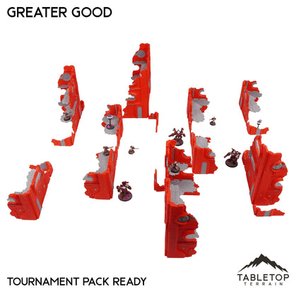 Greater Good Foldable Multicolor 10e Tournament Terrain