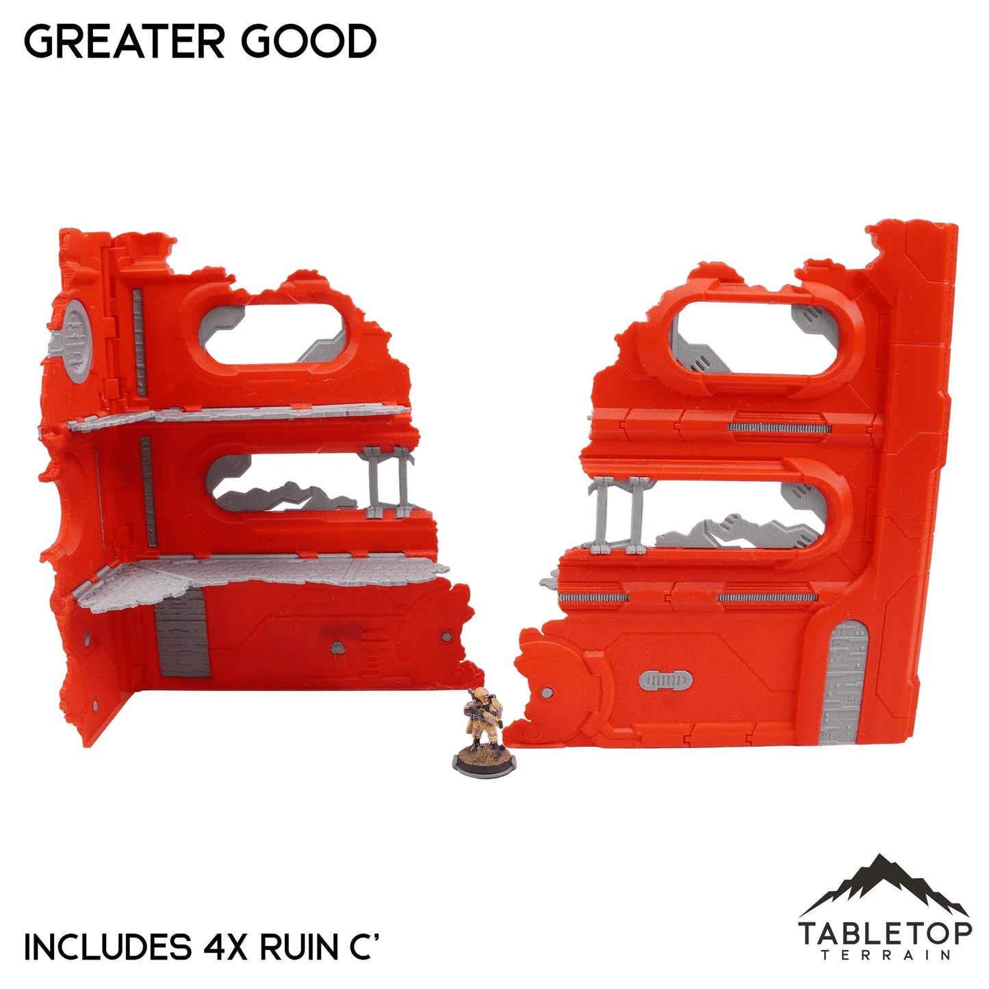 Greater Good Foldable Multicolor 10e Tournament Terrain