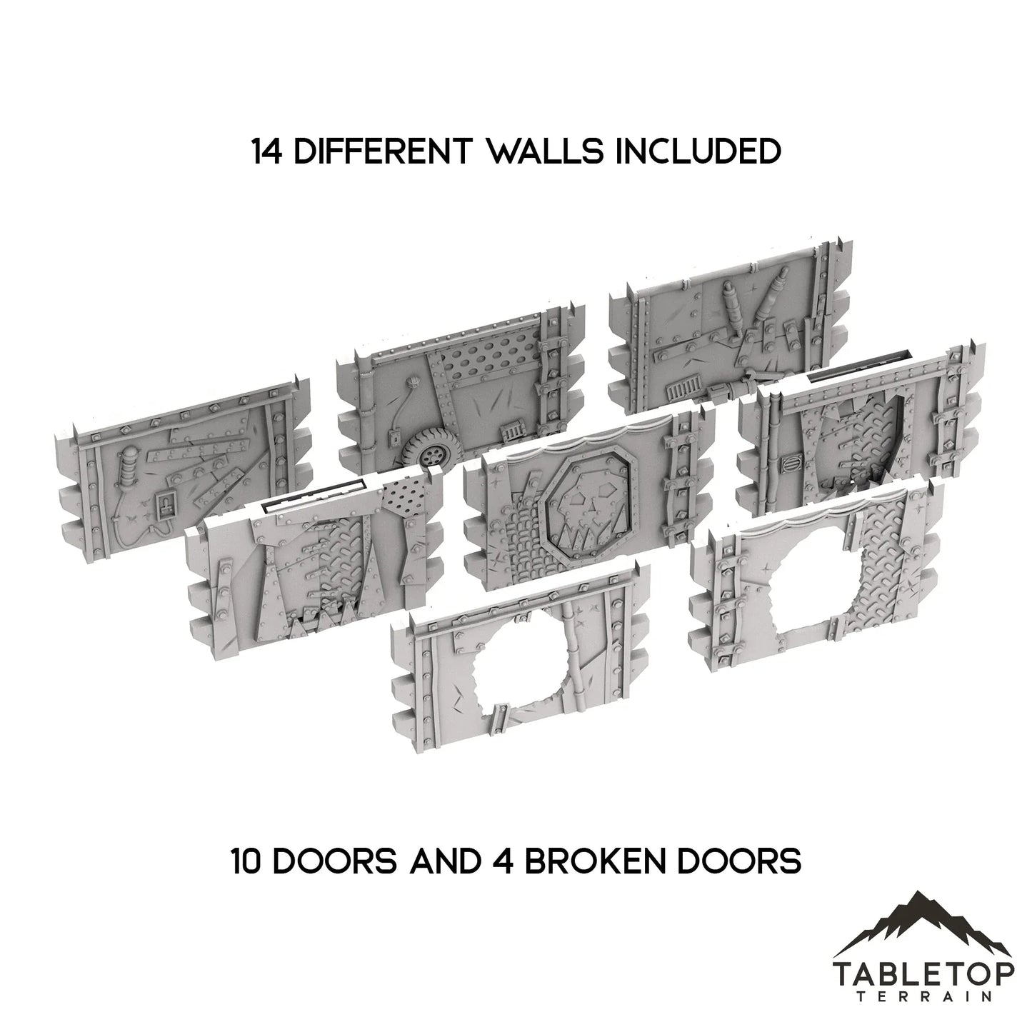 Greenskin Kroozer Boarding Actions Compatible Terrain Set