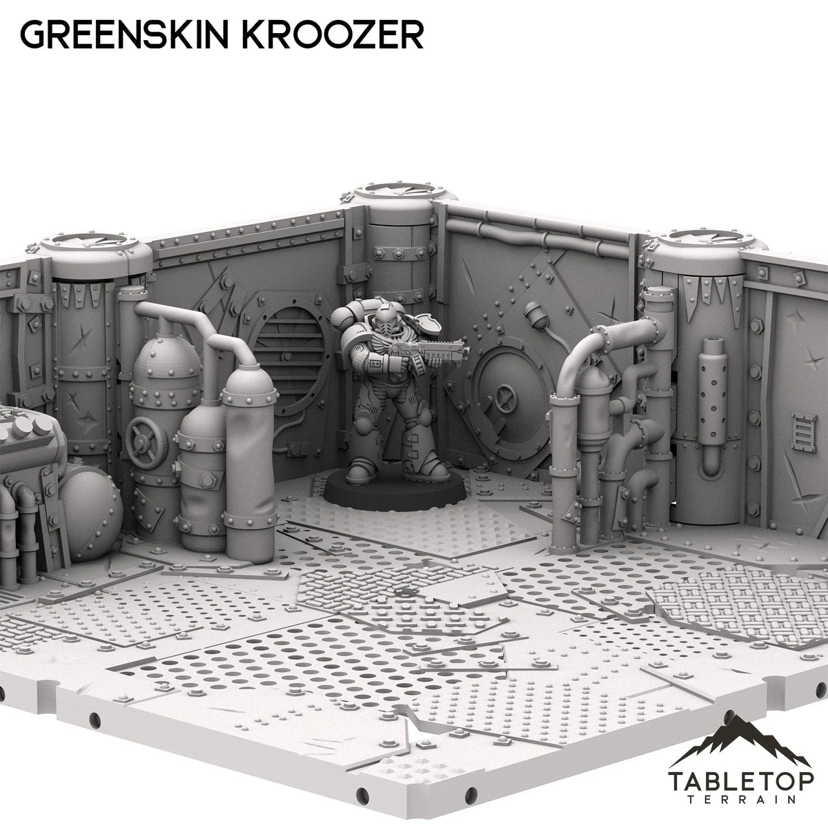 Greenskin Kroozer Boarding Actions Compatible Terrain Set