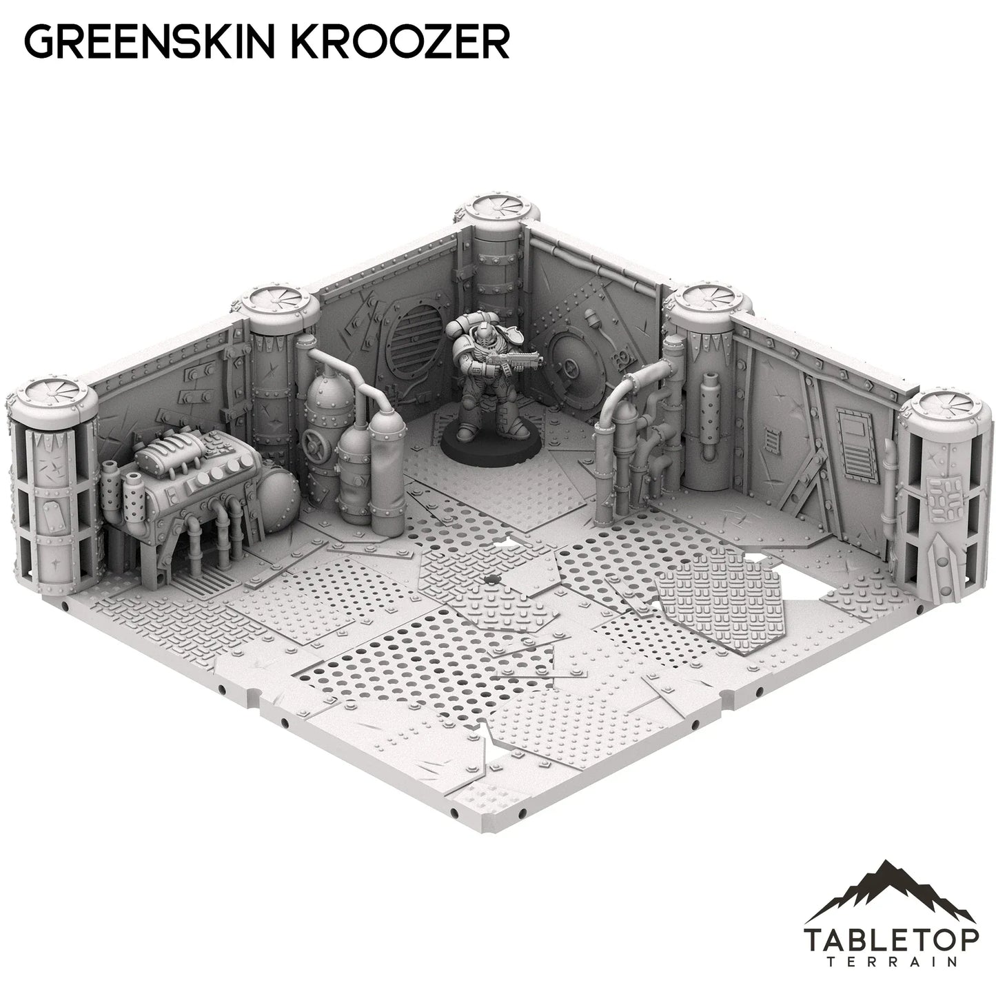 Greenskin Kroozer Boarding Actions Compatible Terrain Set
