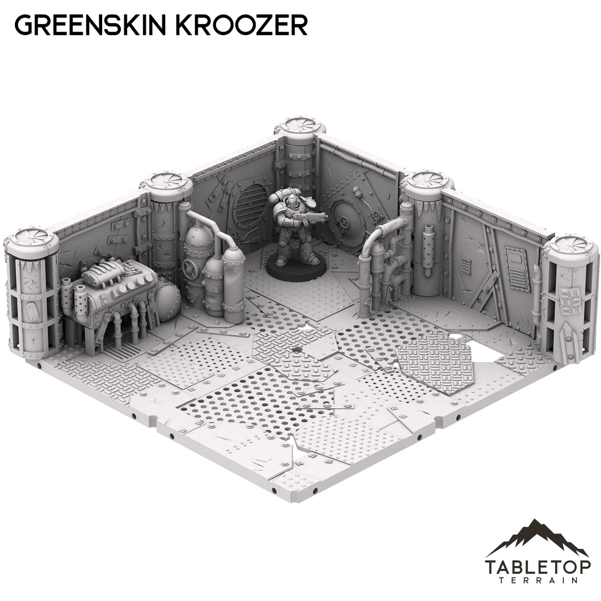 Greenskin Kroozer Boarding Actions Compatible Terrain Set