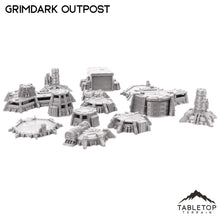Grimdark Outpost 8mm Small Scale Terrain Pack
