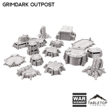 Grimdark Outpost 8mm Small Scale Terrain Pack