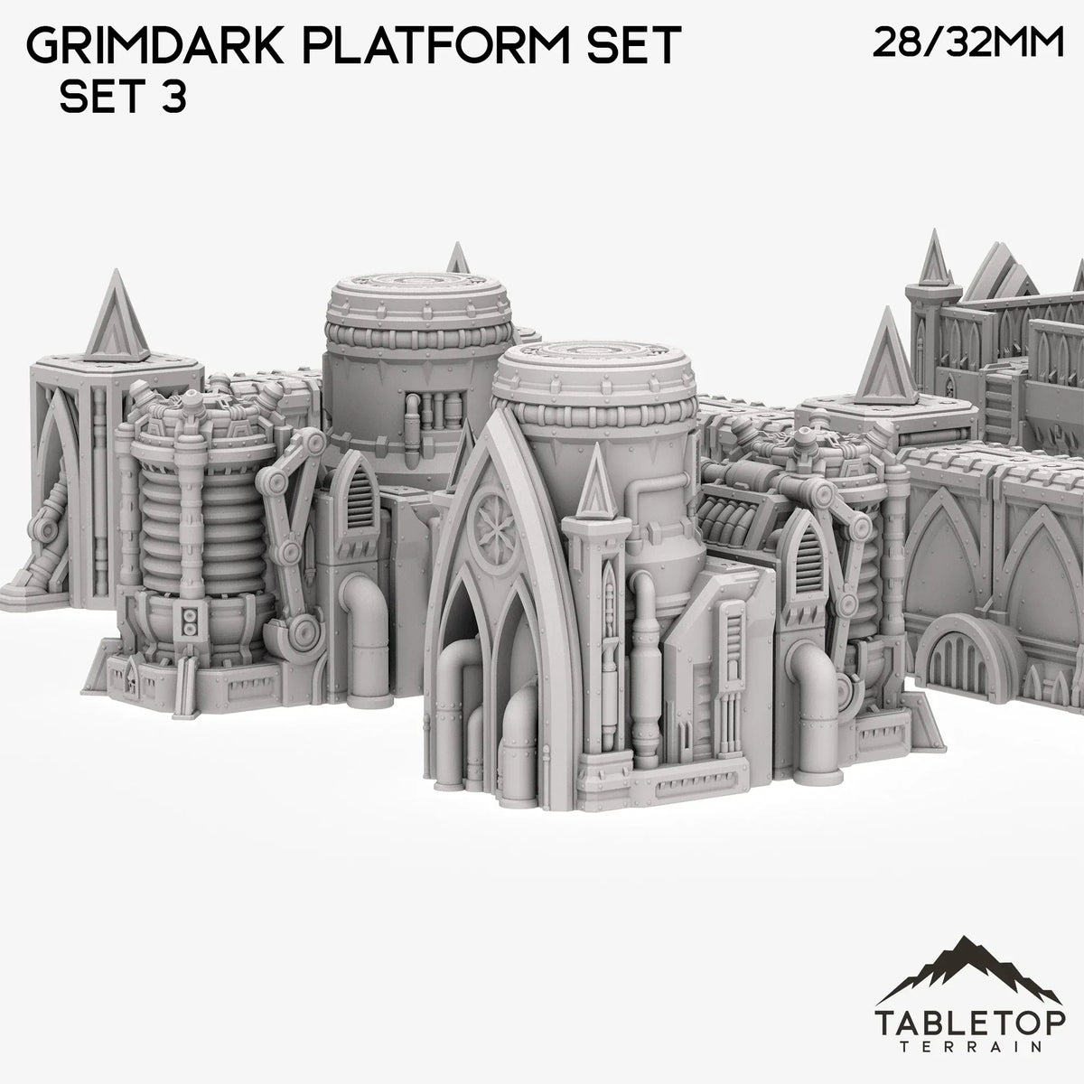 Grimdark Platform Set - Smoke and Steel