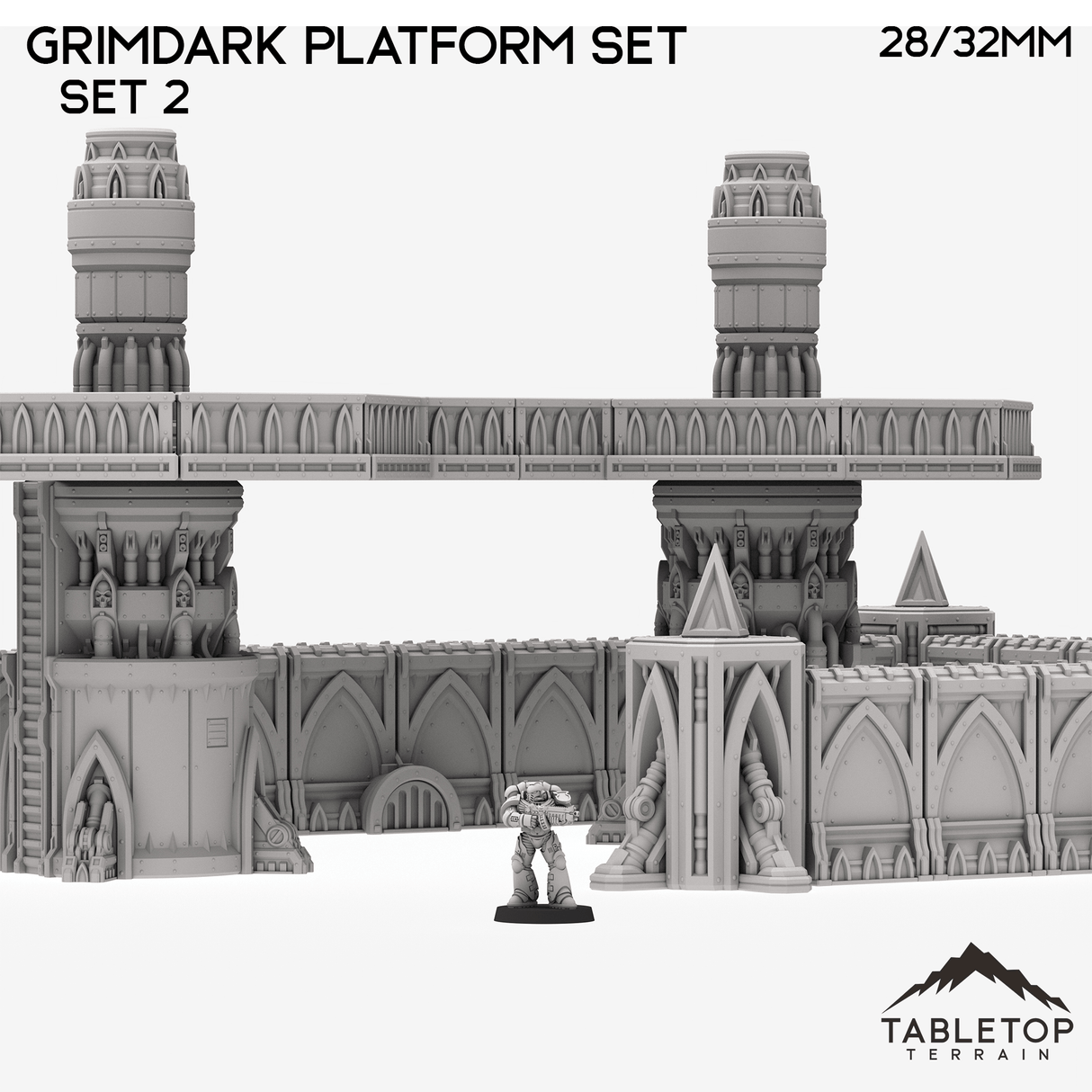Grimdark Platform Set - Smoke and Steel