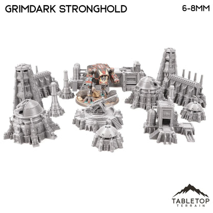 Grimdark Stronghold 8mm Small Scale Terrain Pack
