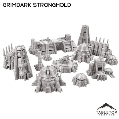 Grimdark Stronghold 8mm Small Scale Terrain Pack