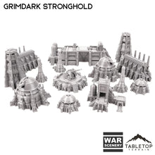 Grimdark Stronghold 8mm Small Scale Terrain Pack