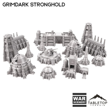 Grimdark Stronghold 8mm Small Scale Terrain Pack